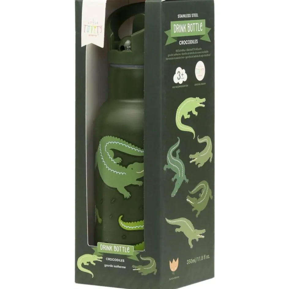 Gourde isotherme Crocodiles (350 ml)|A Little Lovely Company
