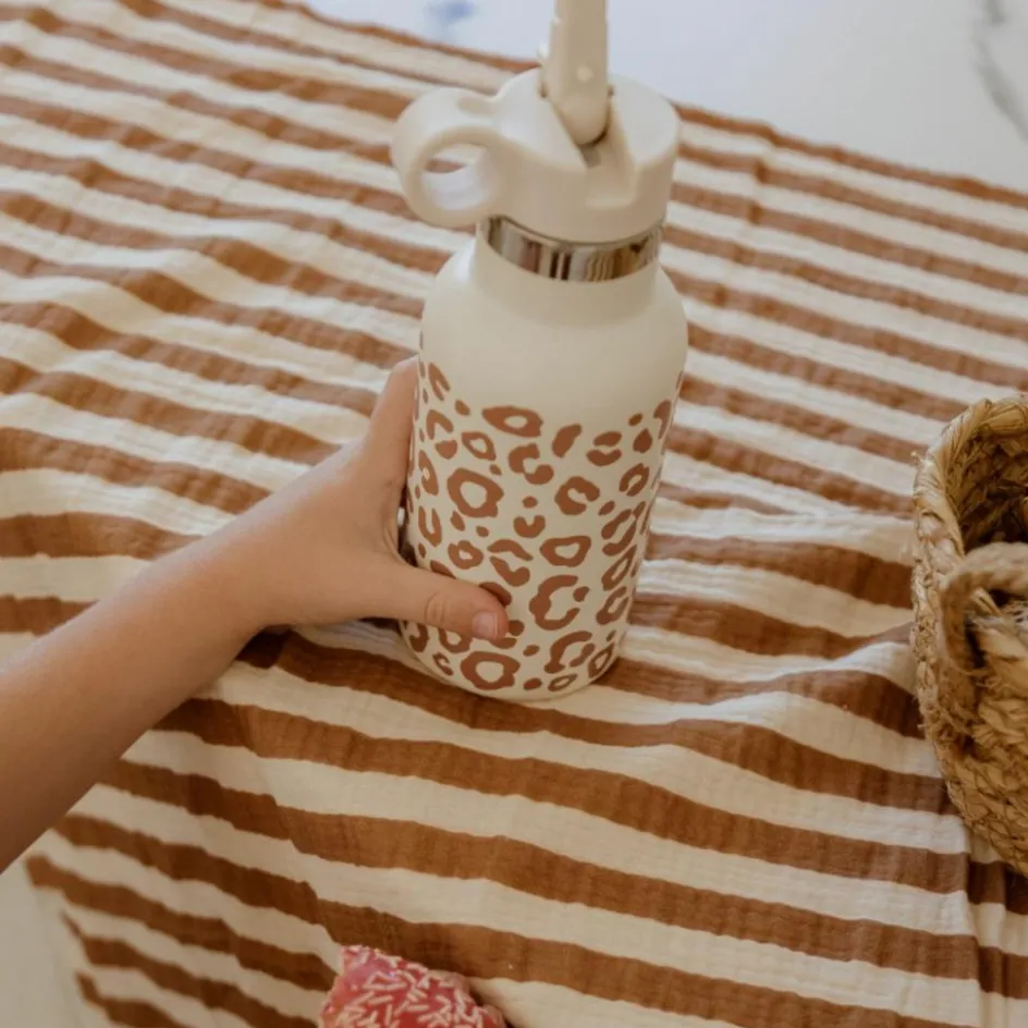 Gourde isotherme Léopard Crème (350 ml)|Atelier Wagram Outlet