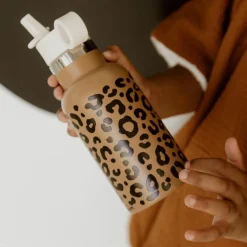 Gourde isotherme Léopard Marron (350 ml)|Atelier Wagram Discount