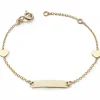 Online Baby bijoux Gourmette Coeur 12 + 2,5 cm (or jaune 375°)