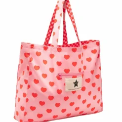 Best Ratatam Grand cabas Rouge et Cœurs