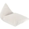 Outlet Wigiwama Grand pouf Marshmallow velours côtelé