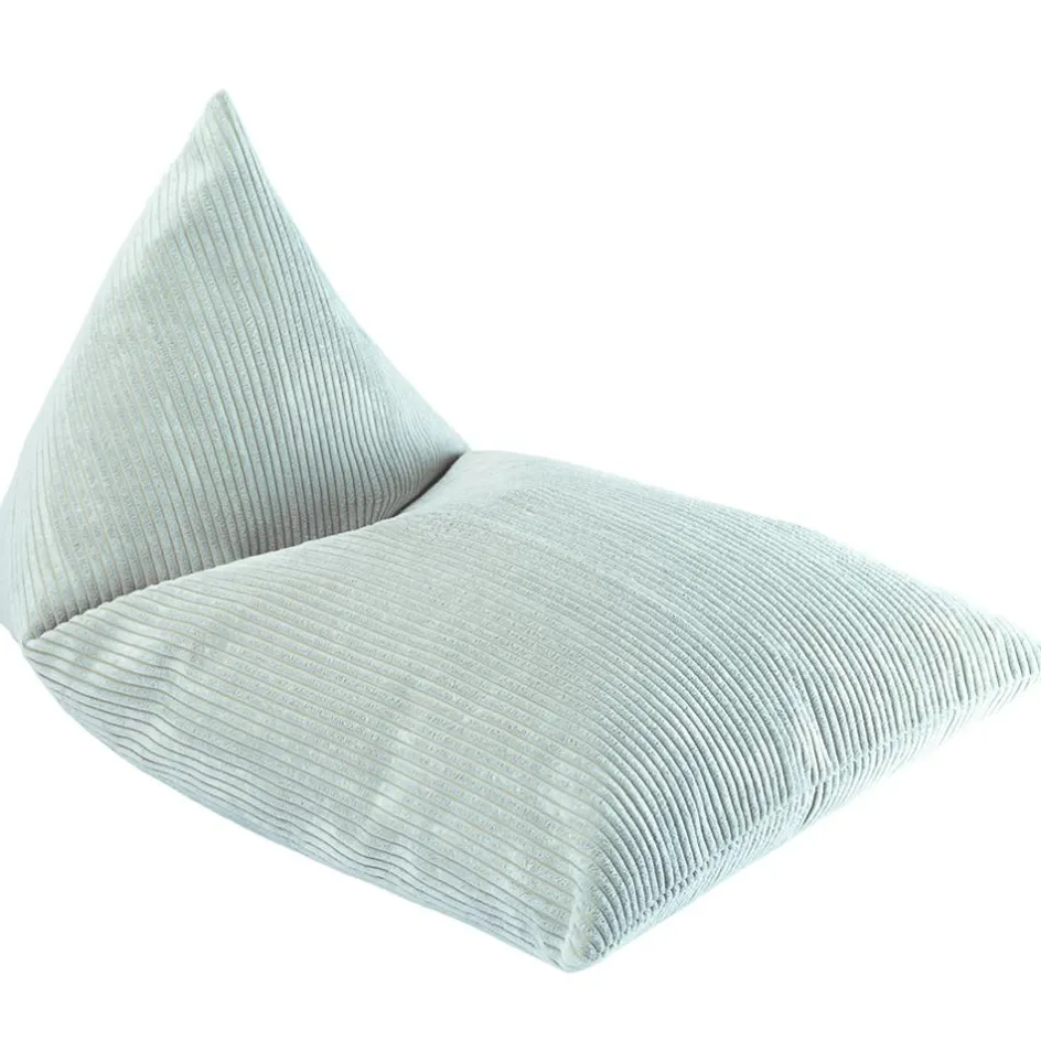 Grand pouf Peppermint Green velours côtelé|Wigiwama Best