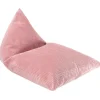 Discount Wigiwama Grand pouf Pink Mousse velours côtelé