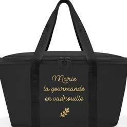 Online Les Griottes Grand sac isotherme noir (personnalisable)