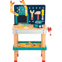 Grand établi Brico'kids robot (51 pièces)|Janod