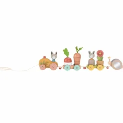 Best Moulin Roty Grand train d'activités à tirer Trois petits lapins