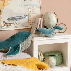 Grande baleine à bosse Tout autour du monde (60 cm)|Moulin Roty New