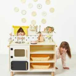 Grande cuisine équipée en bois Mamie Soleil (16 pièces)|Janod New