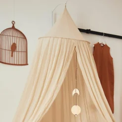 Grande flèche de lit blanche (pour ciel de lit 245 cm)|Jollein Outlet