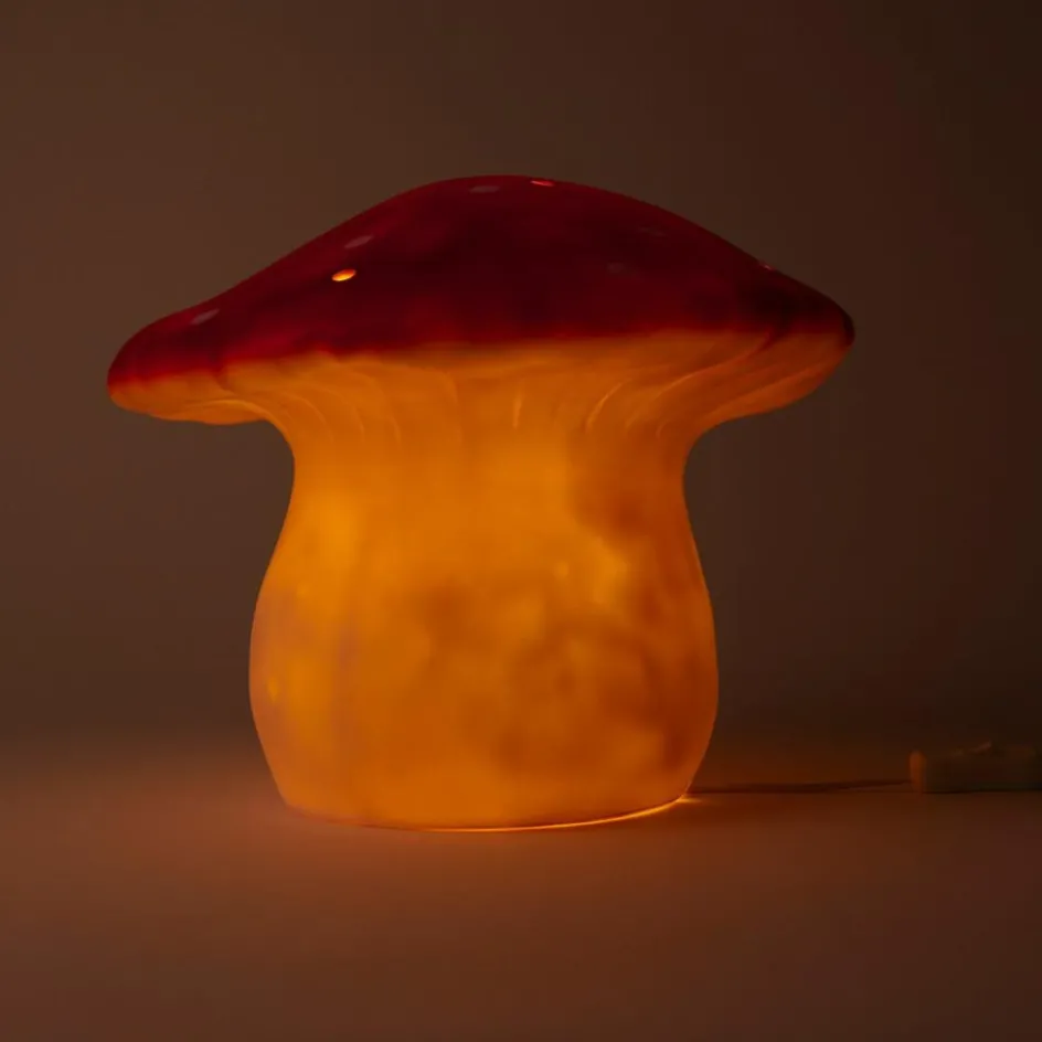 Sale Egmont Toys Grande lampe veilleuse champignon Brique Rouge