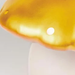 Grande lampe veilleuse champignon Doré|Egmont Toys New