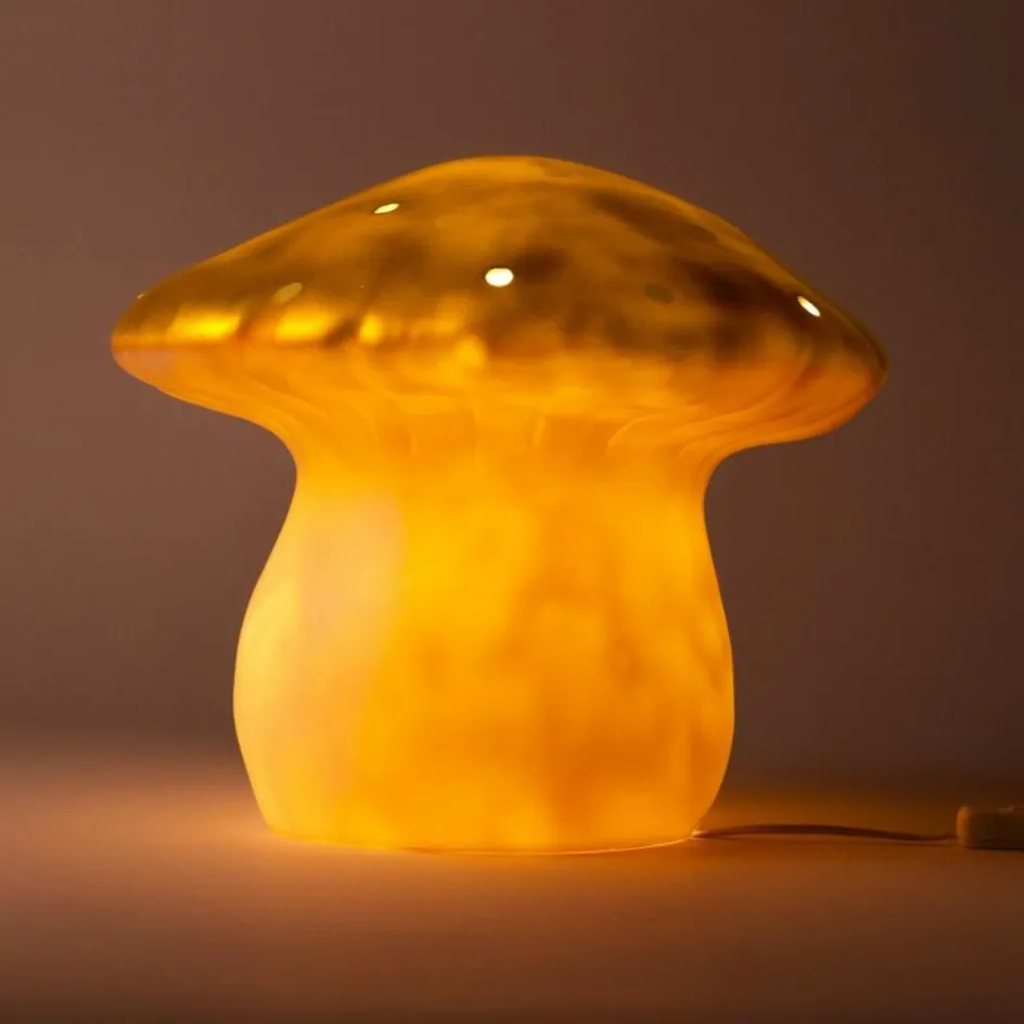 Grande lampe veilleuse champignon Doré|Egmont Toys New