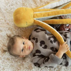 Grande peluche Poulpie Au Large de Nova Ocre (60 cm)|Trois Kilos Sept New
