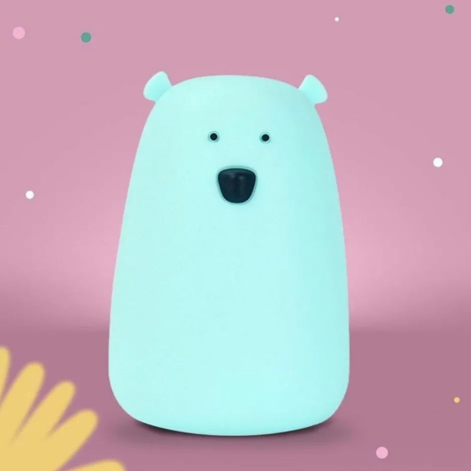 Hot Mary's Grande veilleuse Ours L Bleue