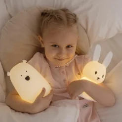 Clearance Mary's Grande veilleuse Ours L Rose