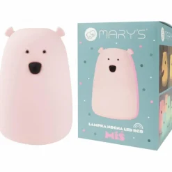 Clearance Mary's Grande veilleuse Ours L Rose