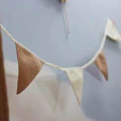 Guirlande de fanions Party Collection Biscuit (200 cm)|Jollein New