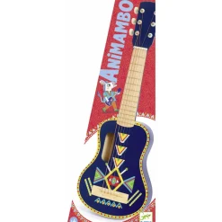 Sale Djeco Guitare 6 cordes métalliques Animambo