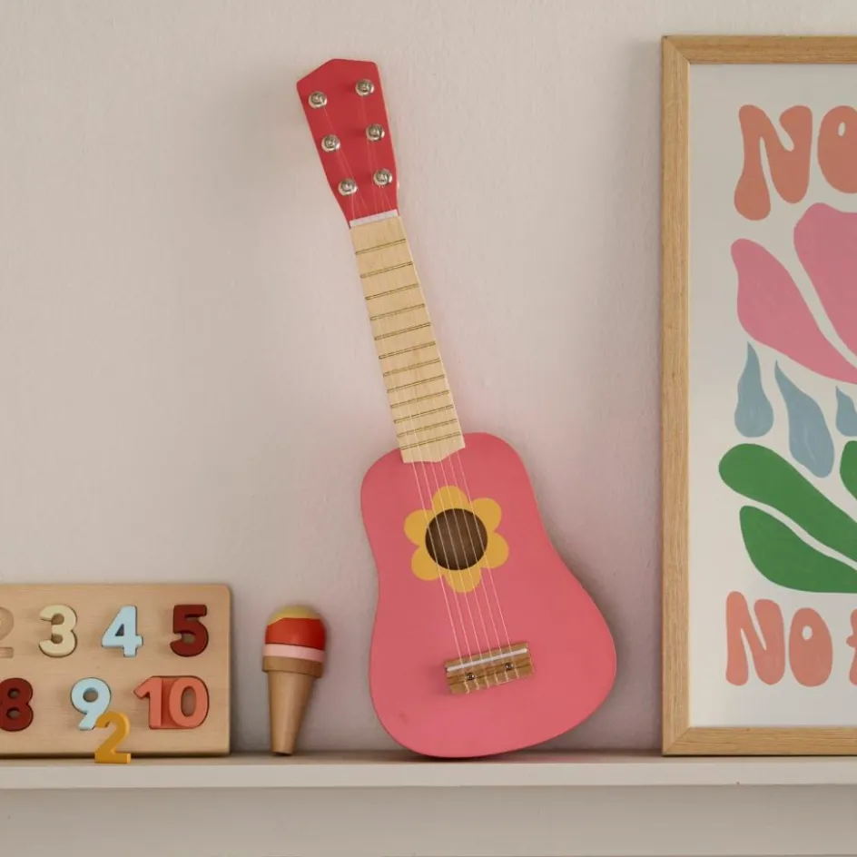 Discount Kid's Concept Guitare Flower Rose