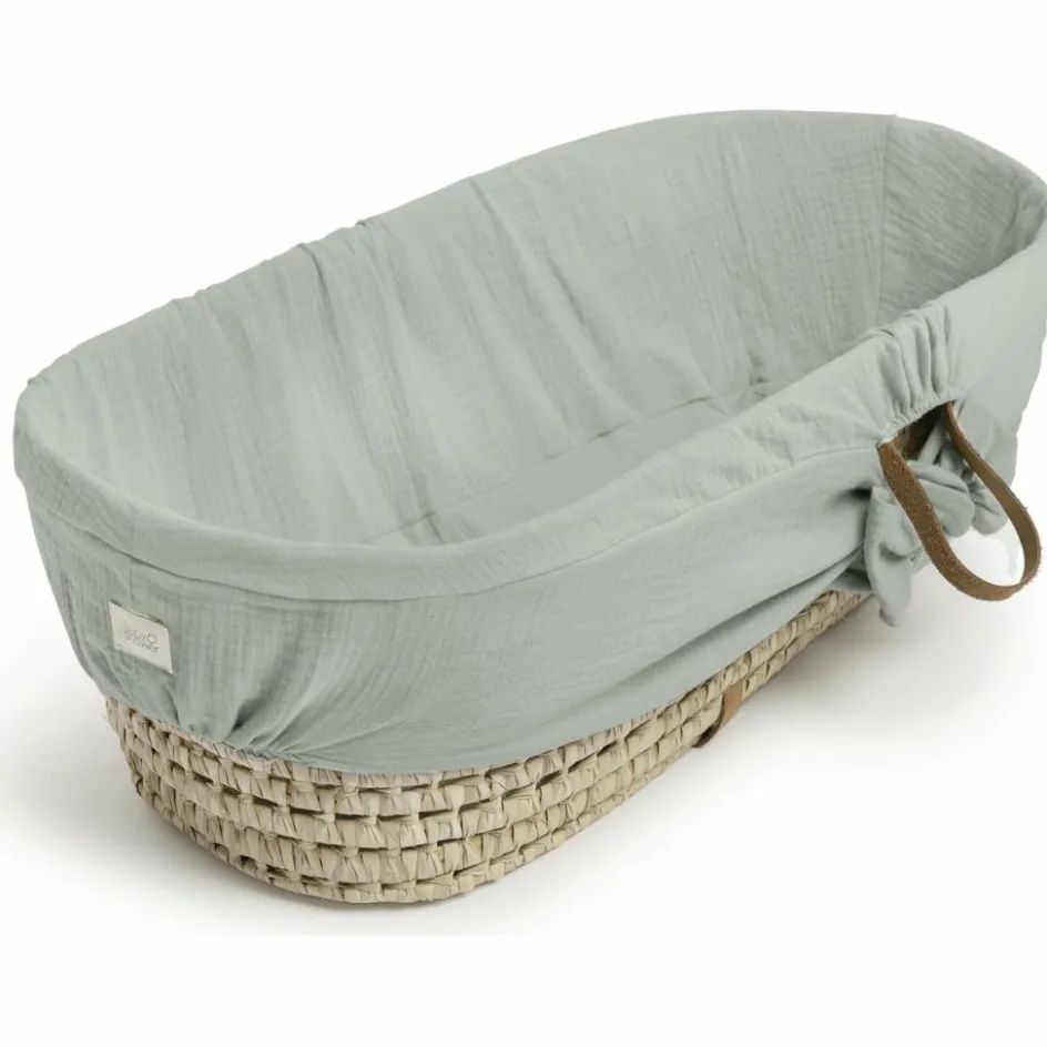 Best Babyshower Habillage pour couffin Candy Dune Powder