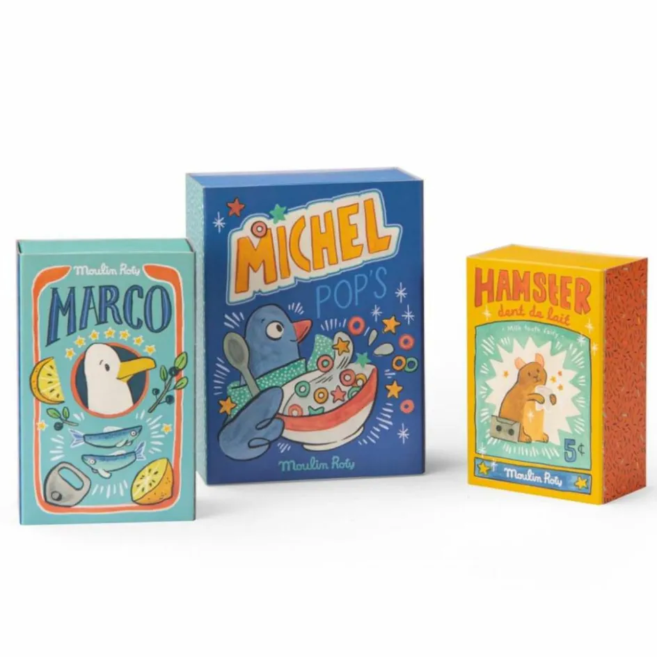 Sale Moulin Roty Hamster dent de lait Puce et Pilou