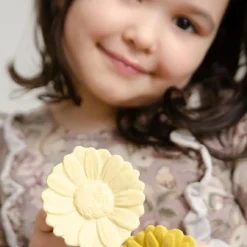 Hochet de dentition Marguerite Daisy jaune|Natruba Discount