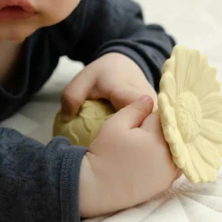 Hochet de dentition Marguerite Daisy jaune|Natruba Discount