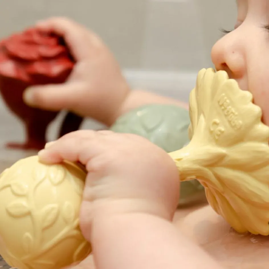 Hochet de dentition Marguerite Daisy jaune|Natruba Discount