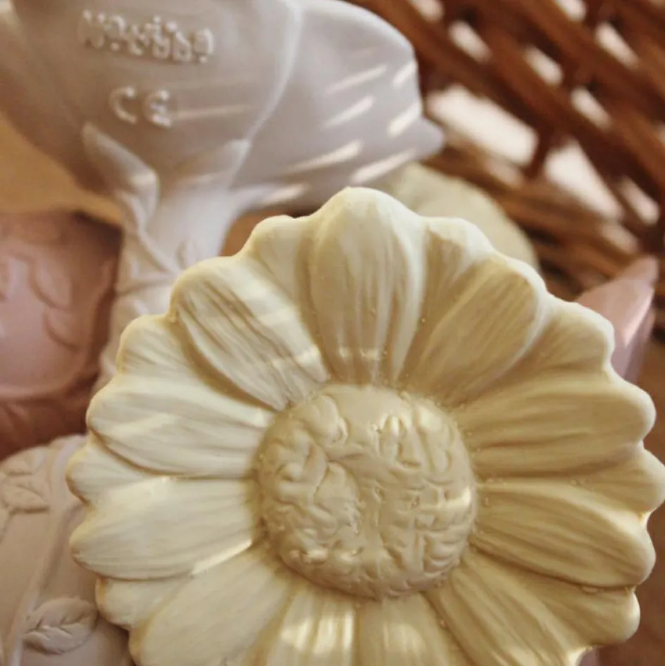 Hochet de dentition Marguerite Daisy jaune|Natruba Discount