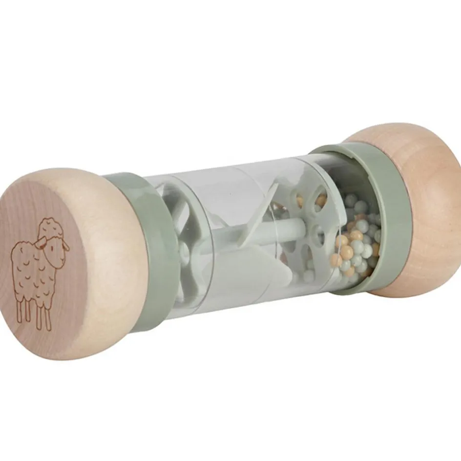 Hochet de pluie en bois Little Farm|Little Dutch