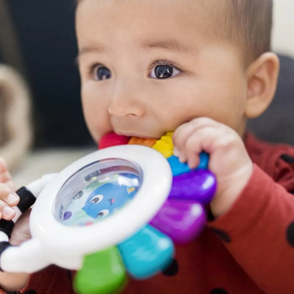 Hochet et anneau de dentition réfrigérant Opus le Poulpe|Baby Einstein Sale