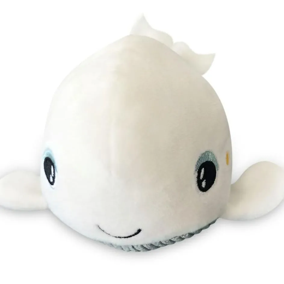 Hochet peluche lumineux baleine Shakie|Pabobo