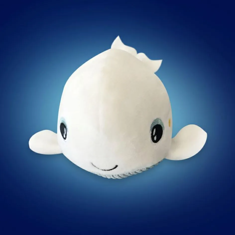 Hochet peluche lumineux baleine Shakie|Pabobo