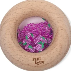 Clearance Petit Boum Hochet sensoriel Sensory Donut Grappes de raisin