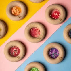 Clearance Petit Boum Hochet sensoriel Sensory Donut Grappes de raisin