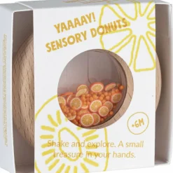 Hochet sensoriel Sensory Donut oranges|Petit Boum Online