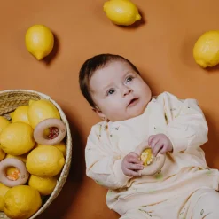 Best Petit Boum Hochet sensoriel Sensory Donut citrons