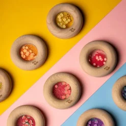 Best Petit Boum Hochet sensoriel Sensory Donut citrons