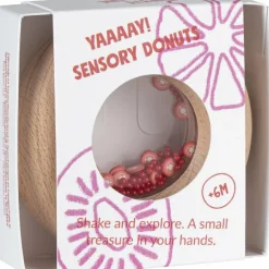 Hochet sensoriel Sensory Donut tomates|Petit Boum Clearance