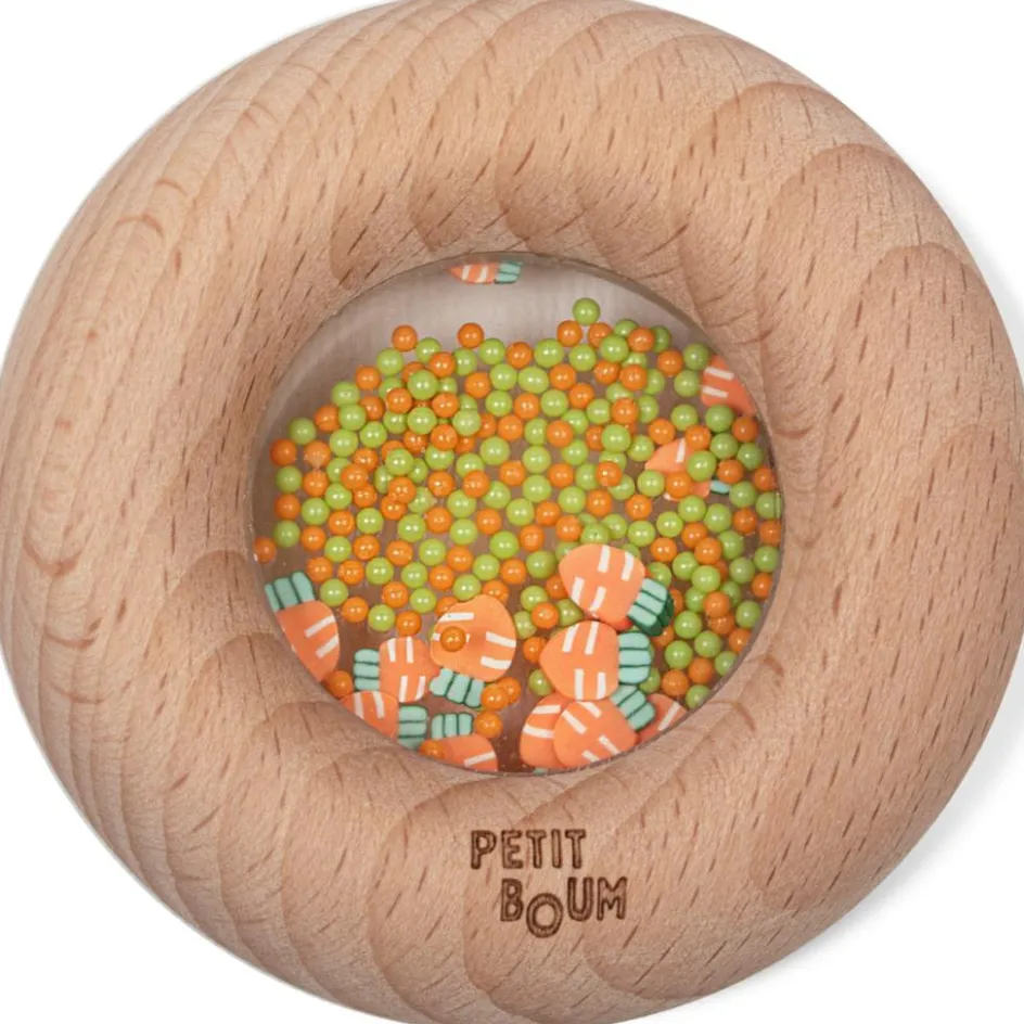 Hochet sensoriel Sensory Donut carottes|Petit Boum Hot