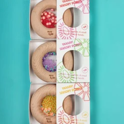Hochet sensoriel Sensory Donut carottes|Petit Boum Hot