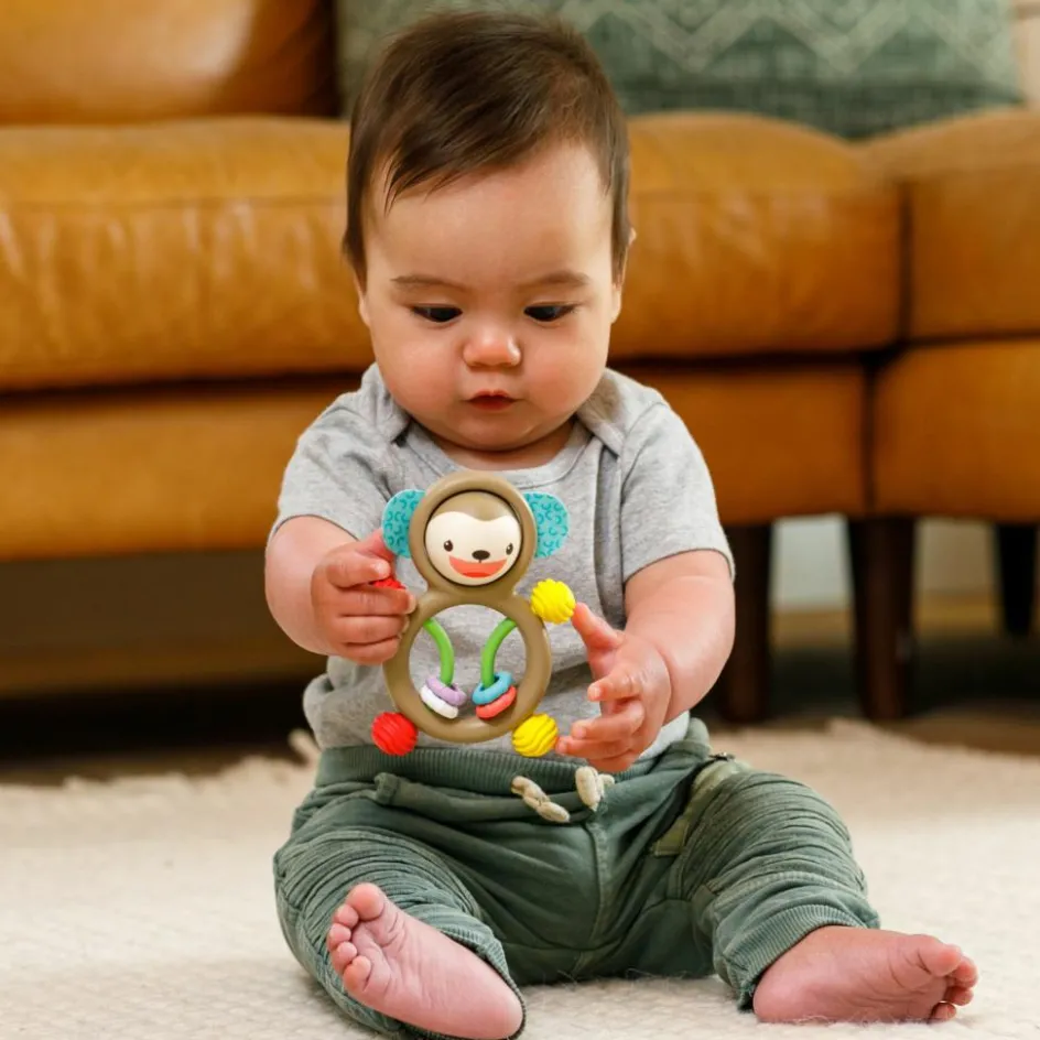 Hochet sensoriel Singe|Infantino Discount