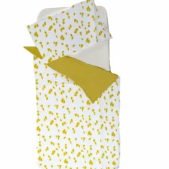 Housse de couette + taie d'oreiller Honey Moon (100 x 140 cm)|Domiva