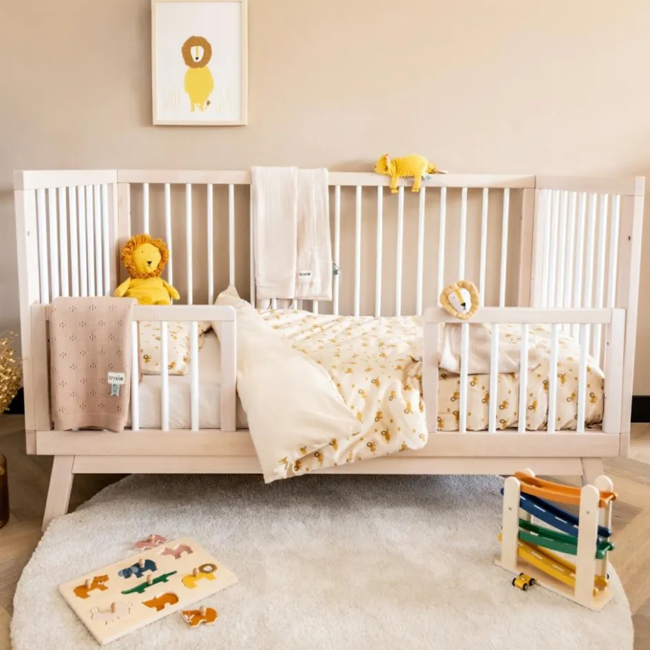 Best Trixie Housse de couette + taie d'oreiller Lively Lion (100 x 140 cm)