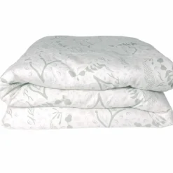 Discount Kadolis Housse de couette en coton bio Yukari Tilleul (75 x 120 cm)