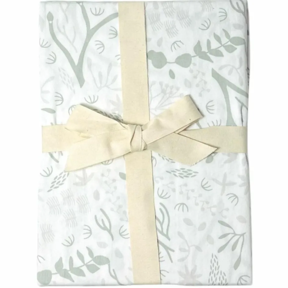 Discount Kadolis Housse de couette en coton bio Yukari Tilleul (75 x 120 cm)