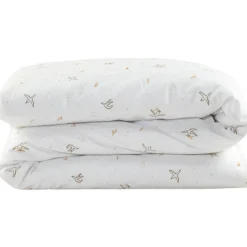 New Kadolis Housse de couette en coton bio L'Envolée (100 x 140 cm)