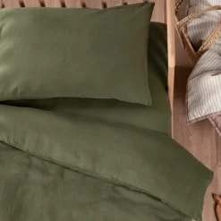 Housse de couette Satin Cyprès (75 x 120 cm)|Kadolis Sale