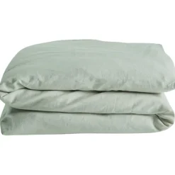 Housse de couette satin de coton bio Tilleul (100 x 140 cm)|Kadolis Hot